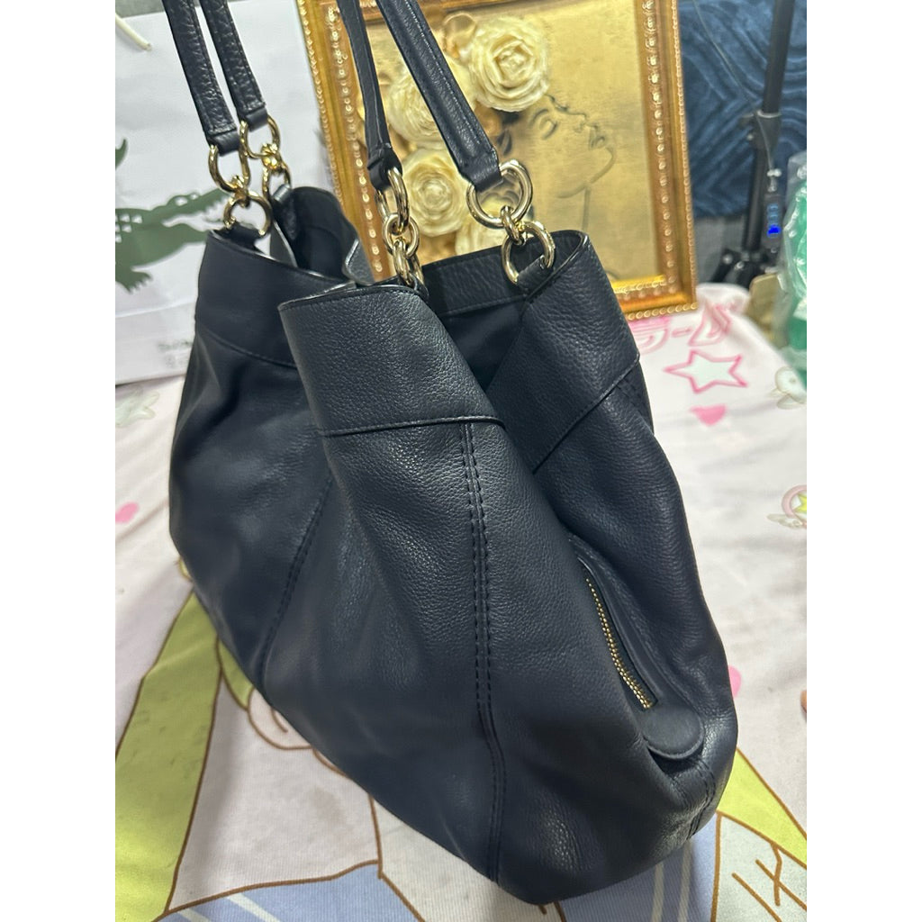 ORIG Preloved CCH Lexy Large Navy Blue Shoulder Bag