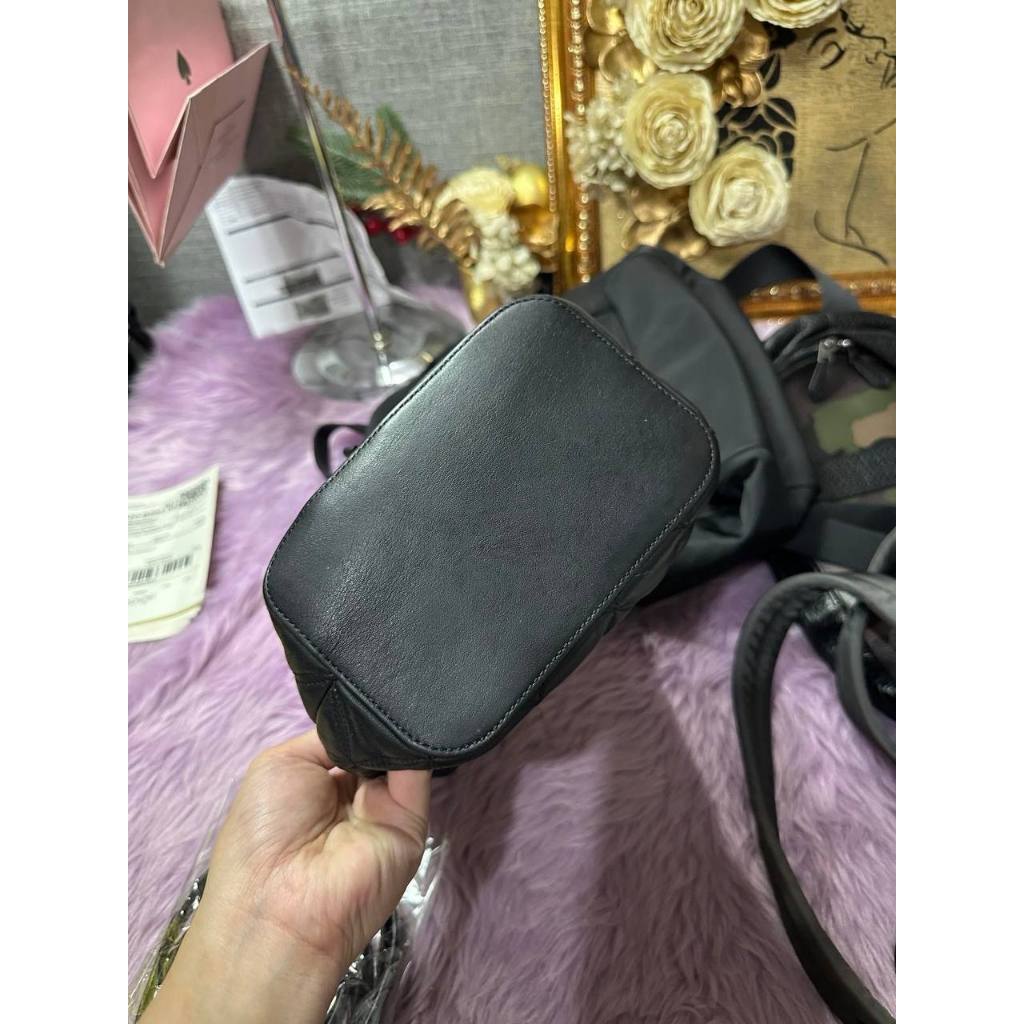 ORIG Preloved KS Natalia Small Bucket Black Bag