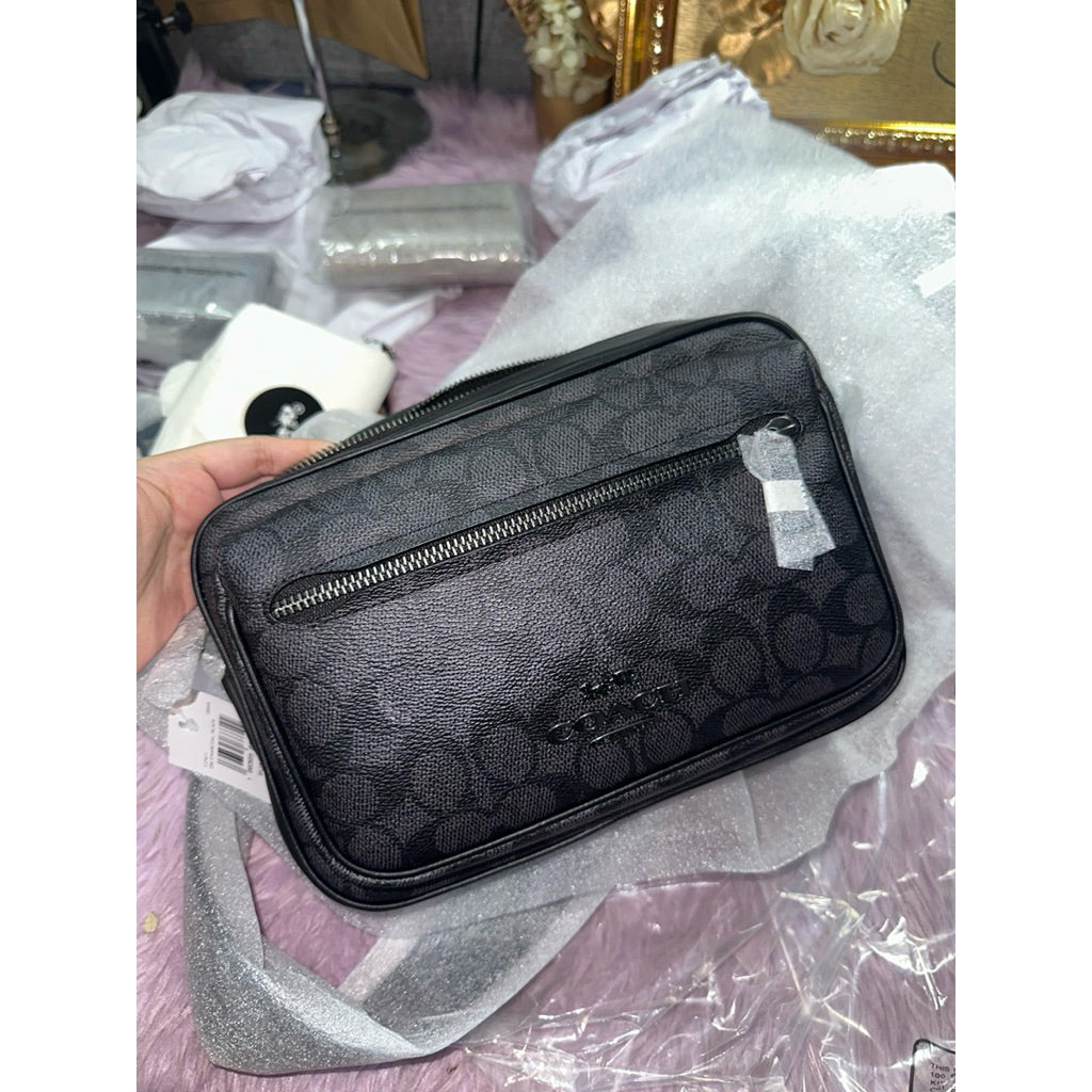 ORIG & IMPORTED CCH Elias Crossbody In Signature Canvas Black men Bag