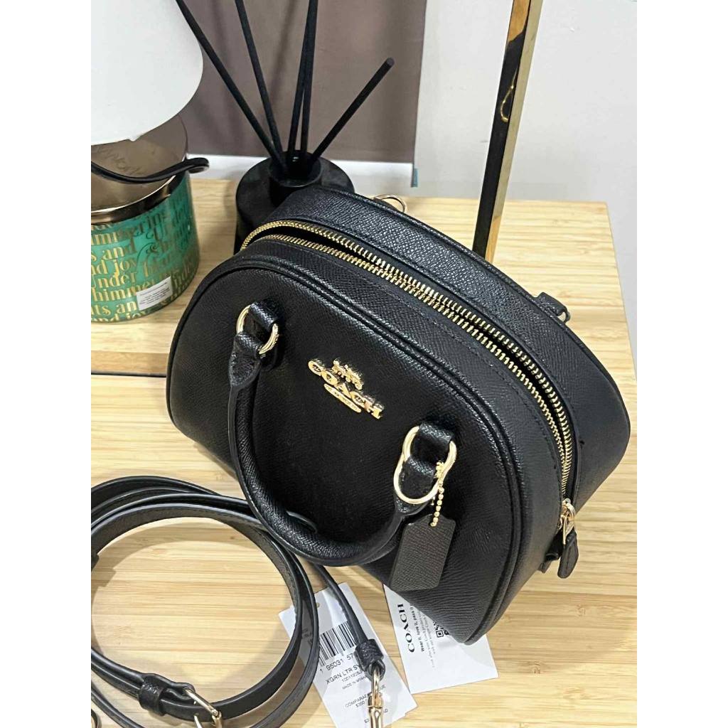 ORIG Preloved CCH Sydney Satchel Top Handle Black Bag