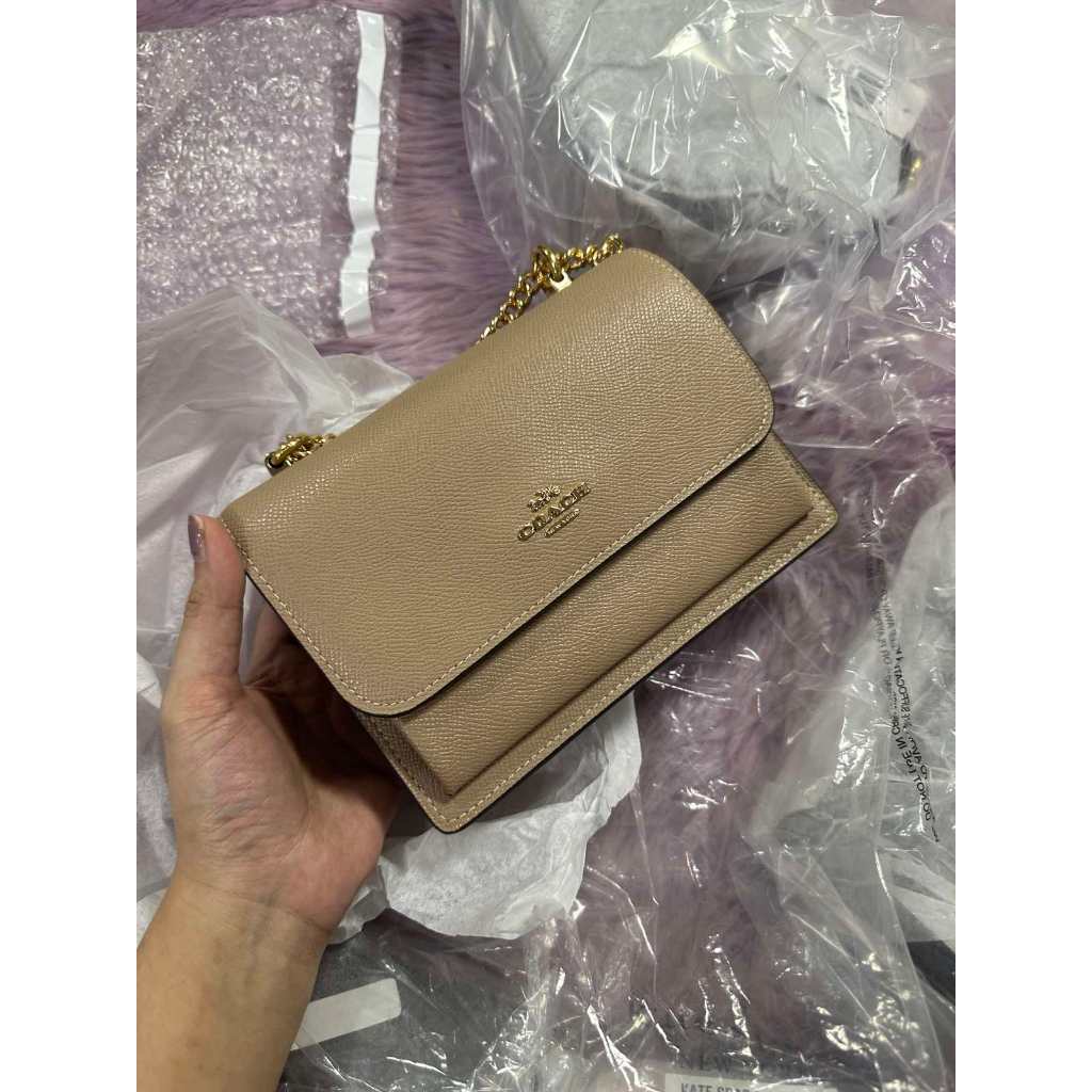 ORIG & IMPORTED CCH Mini Klare Crossbody Small Bag in Taupe Brown