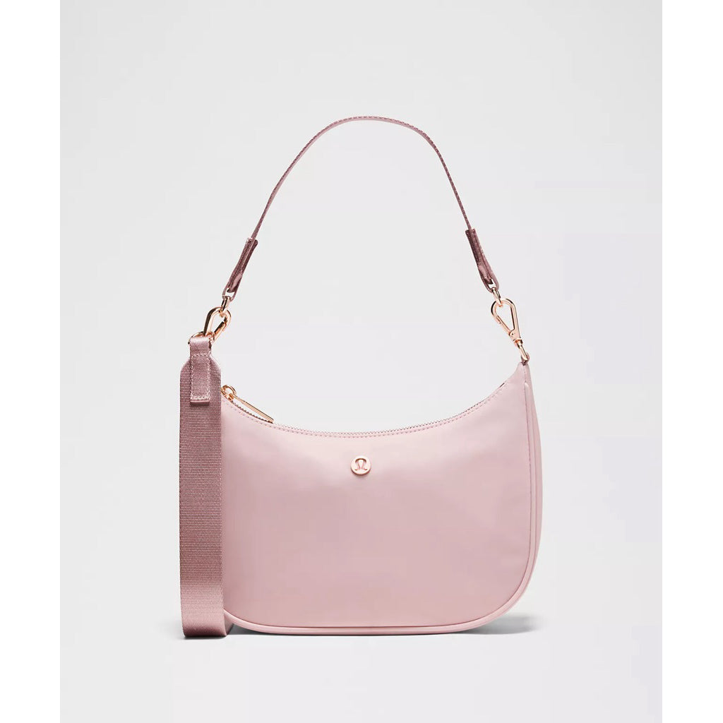 ORIG & IMPORTED Lululemon City Essentials Small Shoulder Nylon Bag 3L Pink/Red/Black