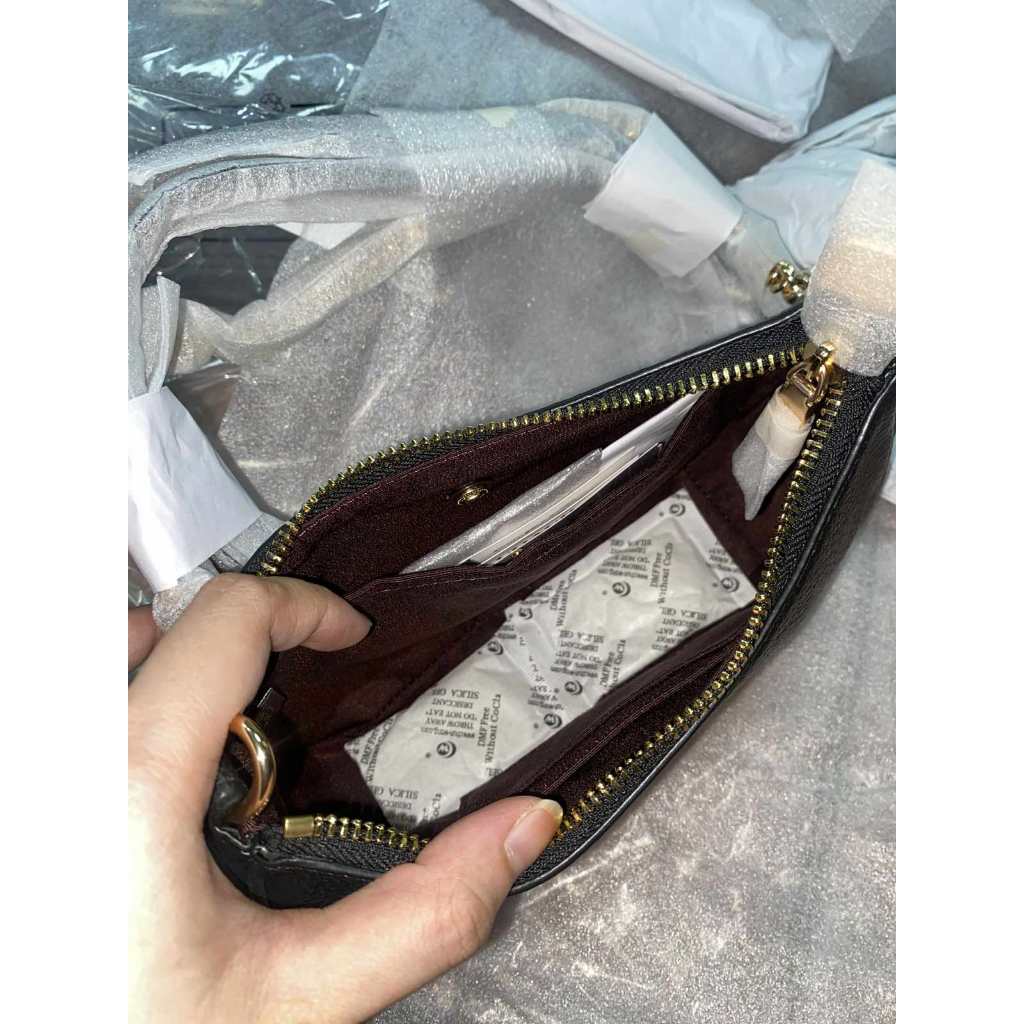 ORIG & IMPORTED CCH Teri Mini Crossbody Bag Black Chain Shoulder