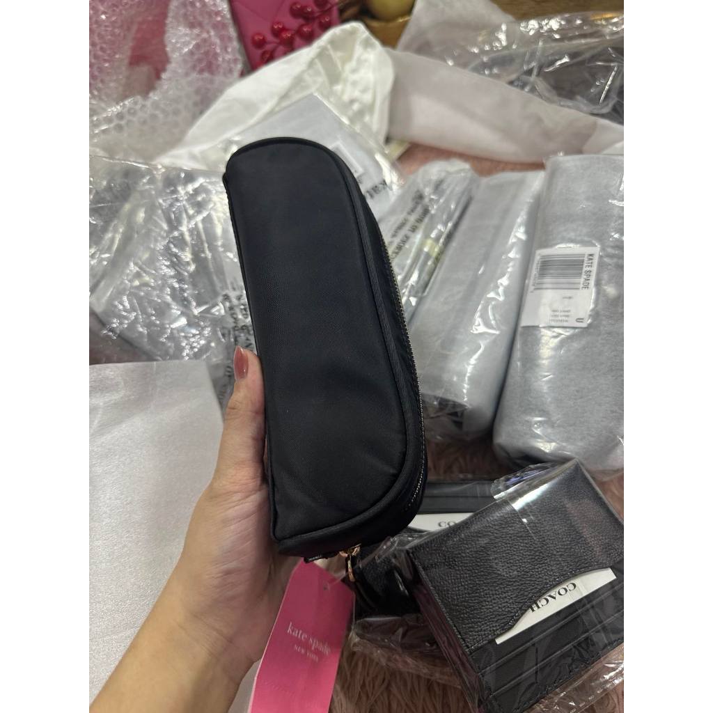 ORIG & IMPORTED KS Dawn Pencil Nylon Black Travel Case
