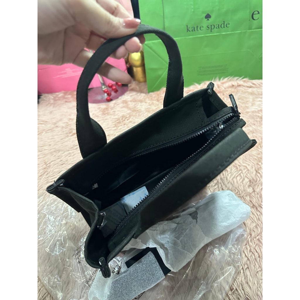 ORIG & IMPORTED MJ The Small Tote Black Bag canvas