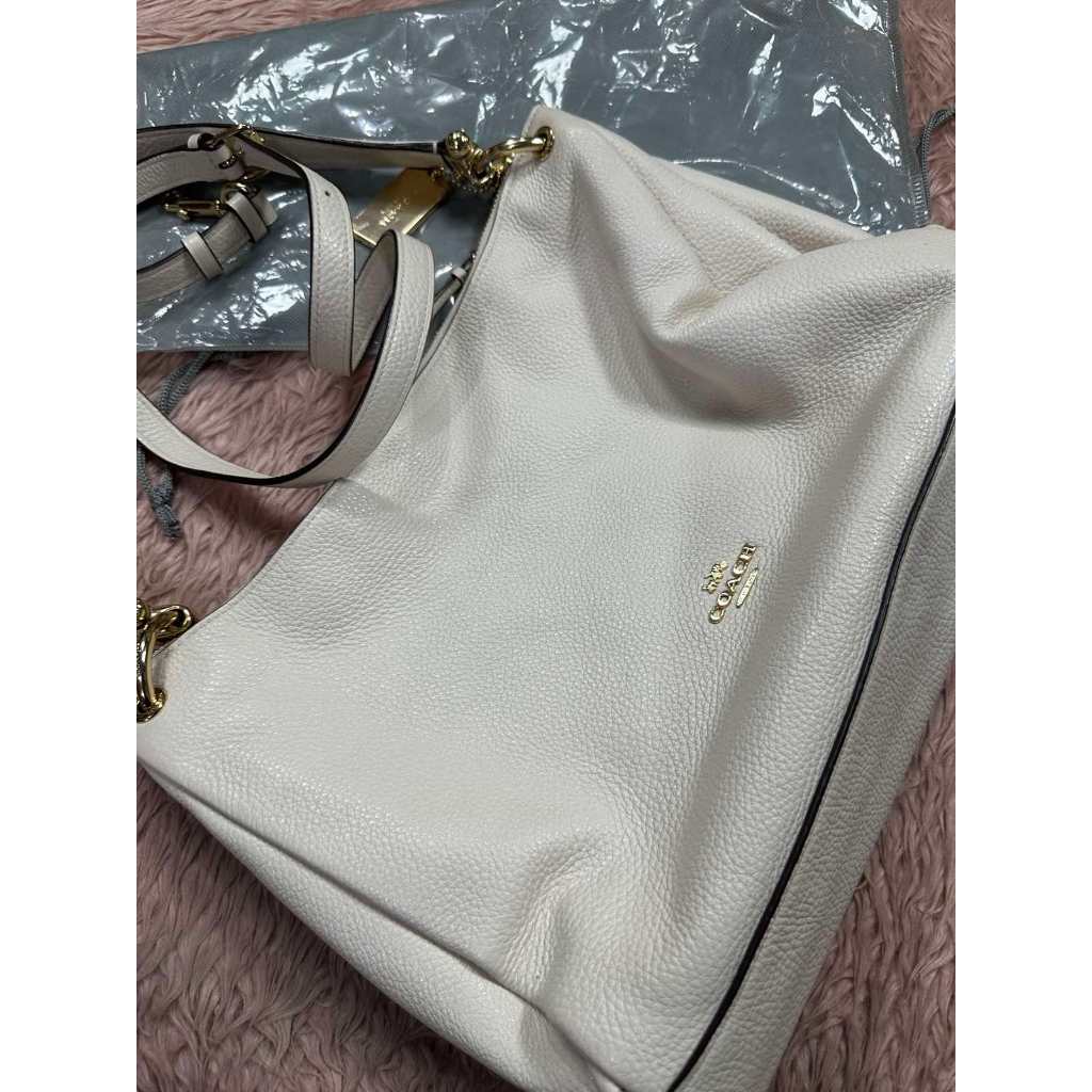 ORIG Preloved CCH Clarkson Hobo White Bag