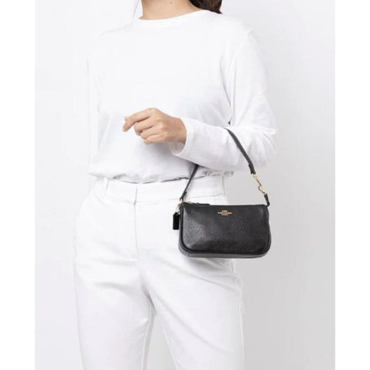 ORIG Preloved RARE CCH Nolita 19 Pebbled Black Wristlet Small Bag