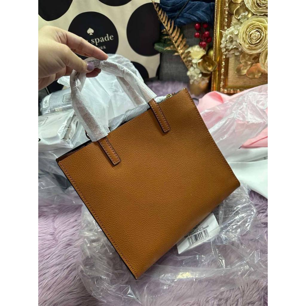 ORIG & IMPORTED MJ Mini Grind Tote Smoked Almond Brown Bag
