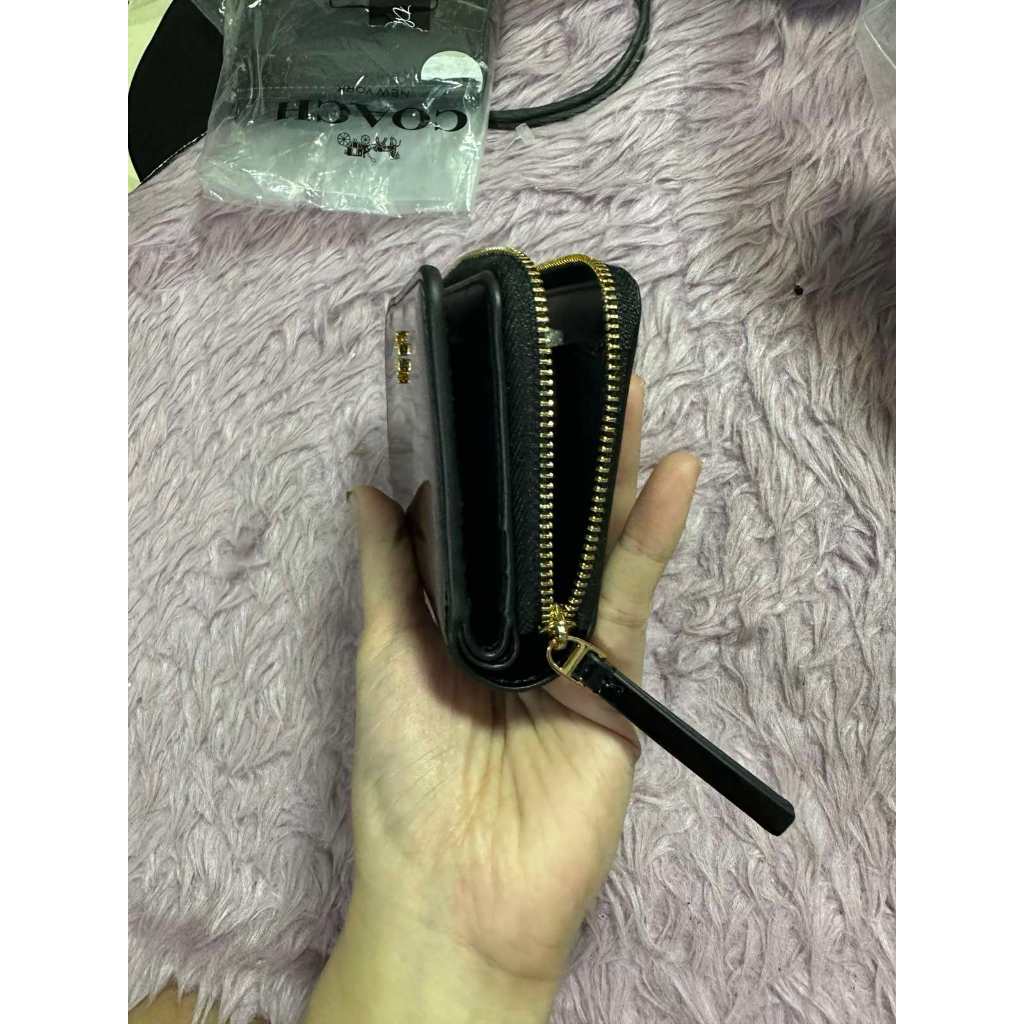 ORIG & IMPORTED TB Emerson Black Patent Small Wallet