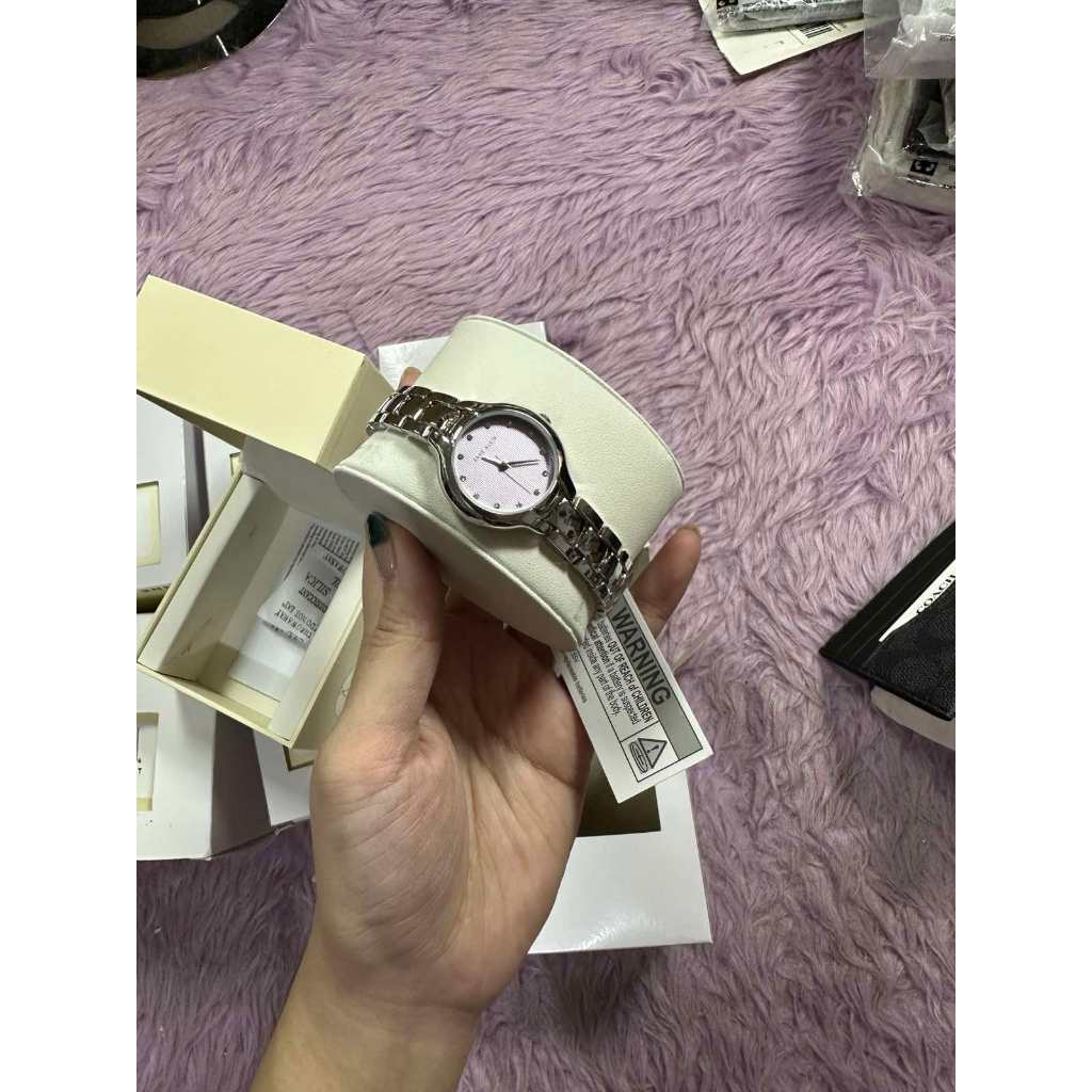 ORIG & IMPORTED AK Klein Silver Watch AK/5293LVSV