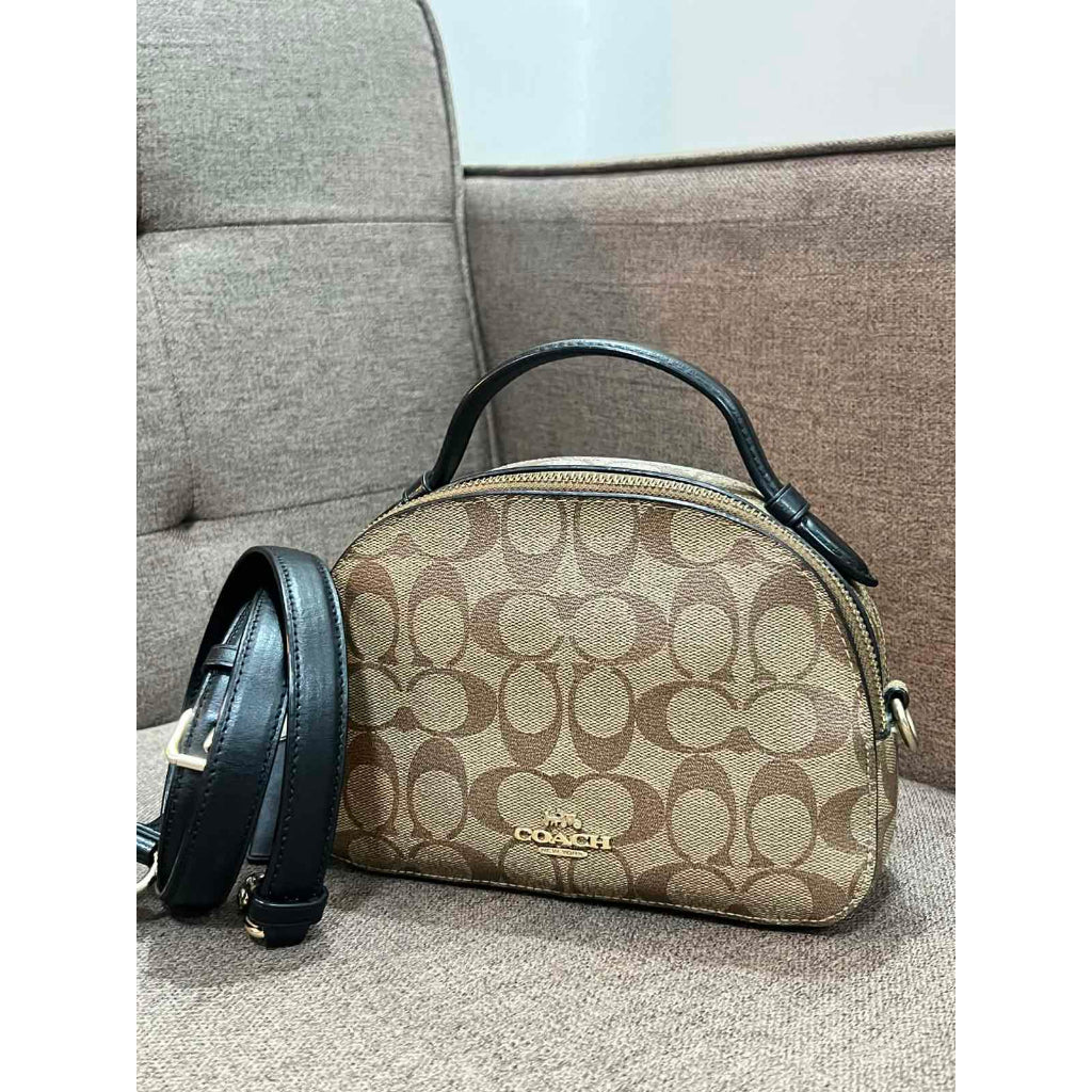 ORIG Preloved CCH Serena Satchel In Khaki/Brown Small Bag