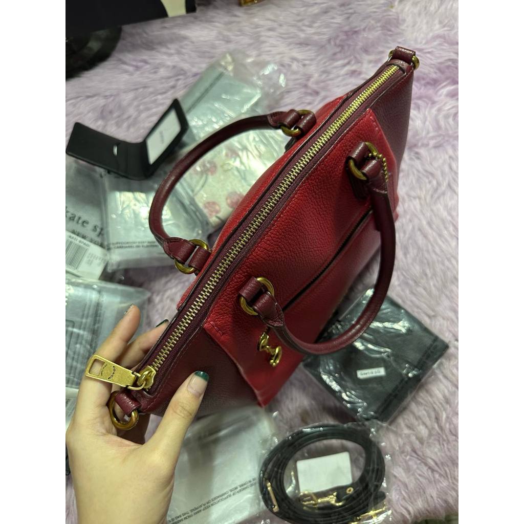 ORIG Preloved CCH Elise Satchel Red Bag
