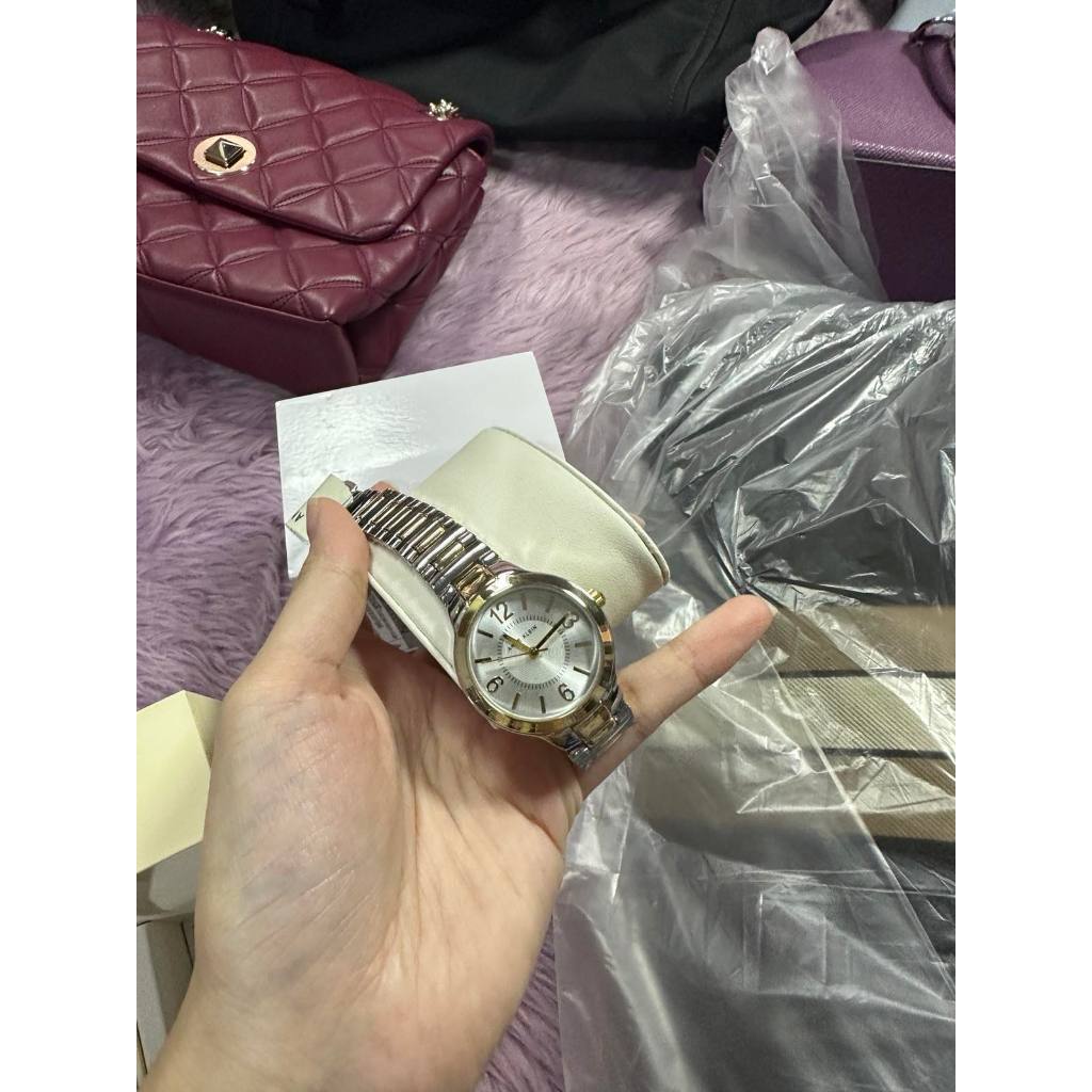 ORIG & IMPORTED AK Klein Two-Tone Gold/Silver Watch 5297svtt
