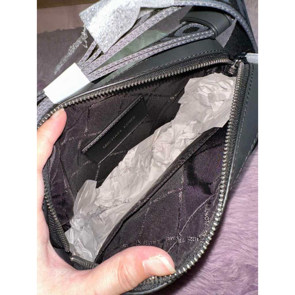 ORIG & IMPORTED MK Lautner Medium Nylon Camera Black Men Bag