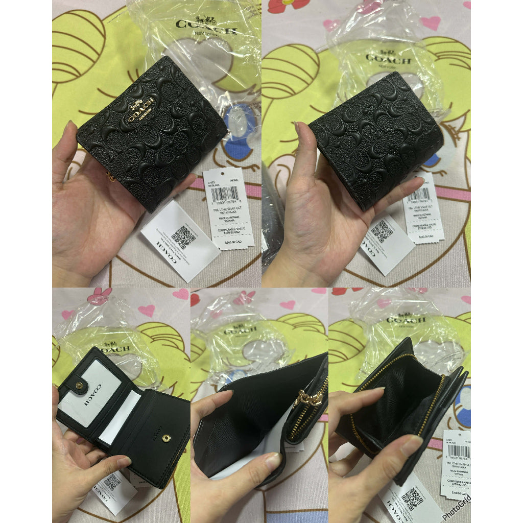 ORIG & IMPORTED CCH SMALL SNAP WALLET COIN PURSE