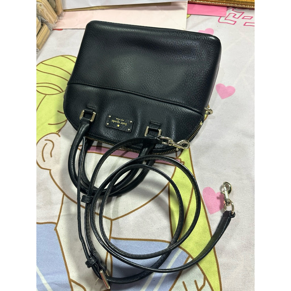 ORIG Preloved KS Mini Carli Grove Street Dome Black Bag