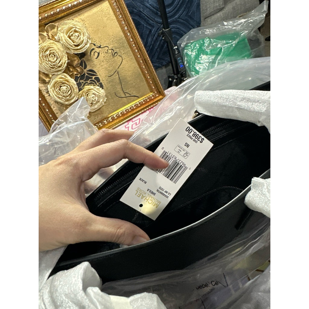 ORIG & IMPORTED MK Sheila Large Tote Black Bag