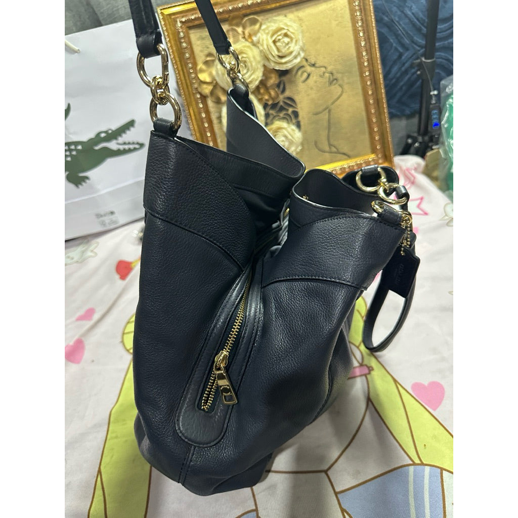 ORIG Preloved CCH Lexy Large Navy Blue Shoulder Bag