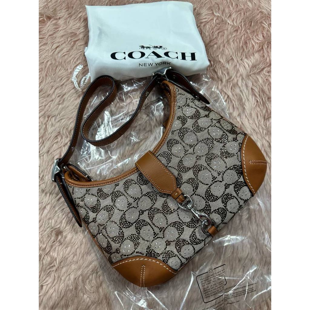 ORIG & IMPORTED CCH Retail Hamptons Hobo Small Shoulder Brown Bag