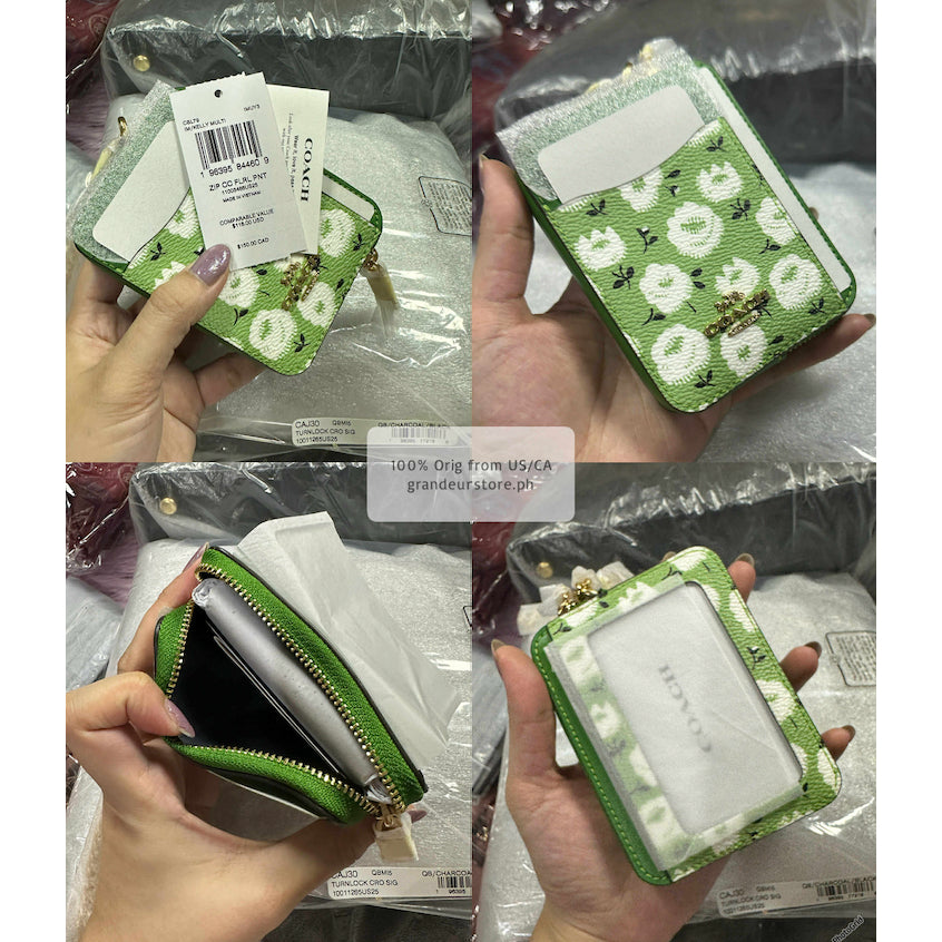 ORIG/IMPORTED ❤️ CCH ZIP CARD CASE WALLET COIN PURSE