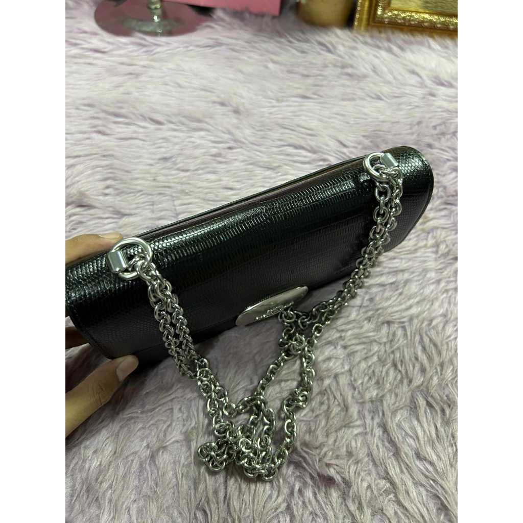 ORIG Preloved CCH Eliza Flap Crossbody Small Black Chain Bag