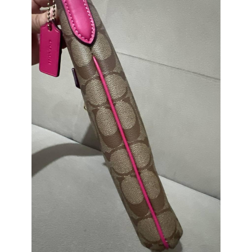 ORIG & IMPORTED CCH Rowan File Bag in Khaki/Pink