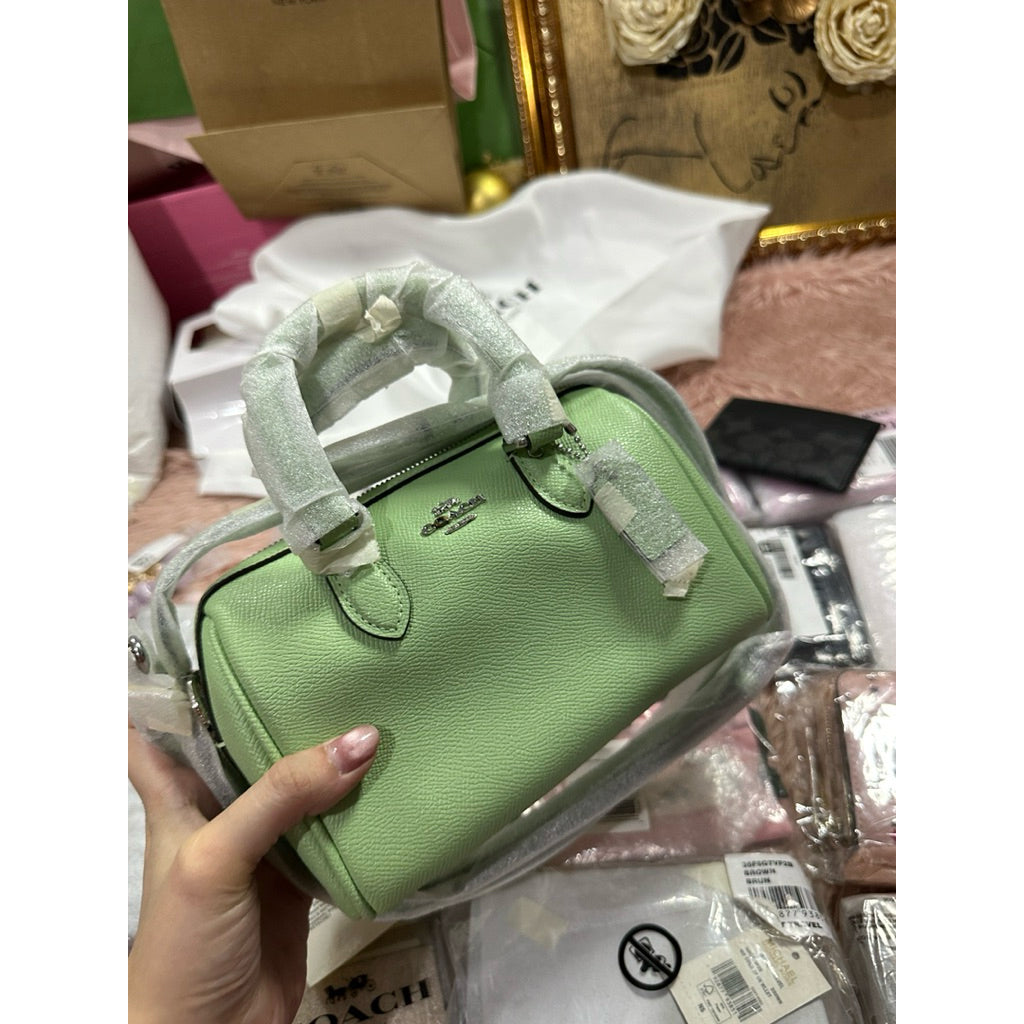 ORIG & IMPORTED CCH Mini Rowan Crossbody Bag in Green/PALE PISTACHIO