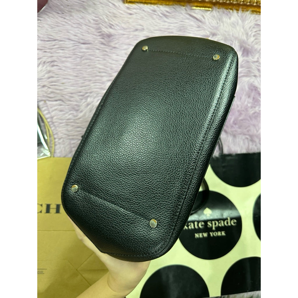ORIG Preloved KS Eva Large Bucket Black Bag