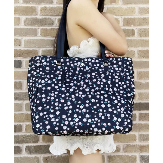 ORIG Preloved KS Jae Floral Large Nylon Tote Baby Bag