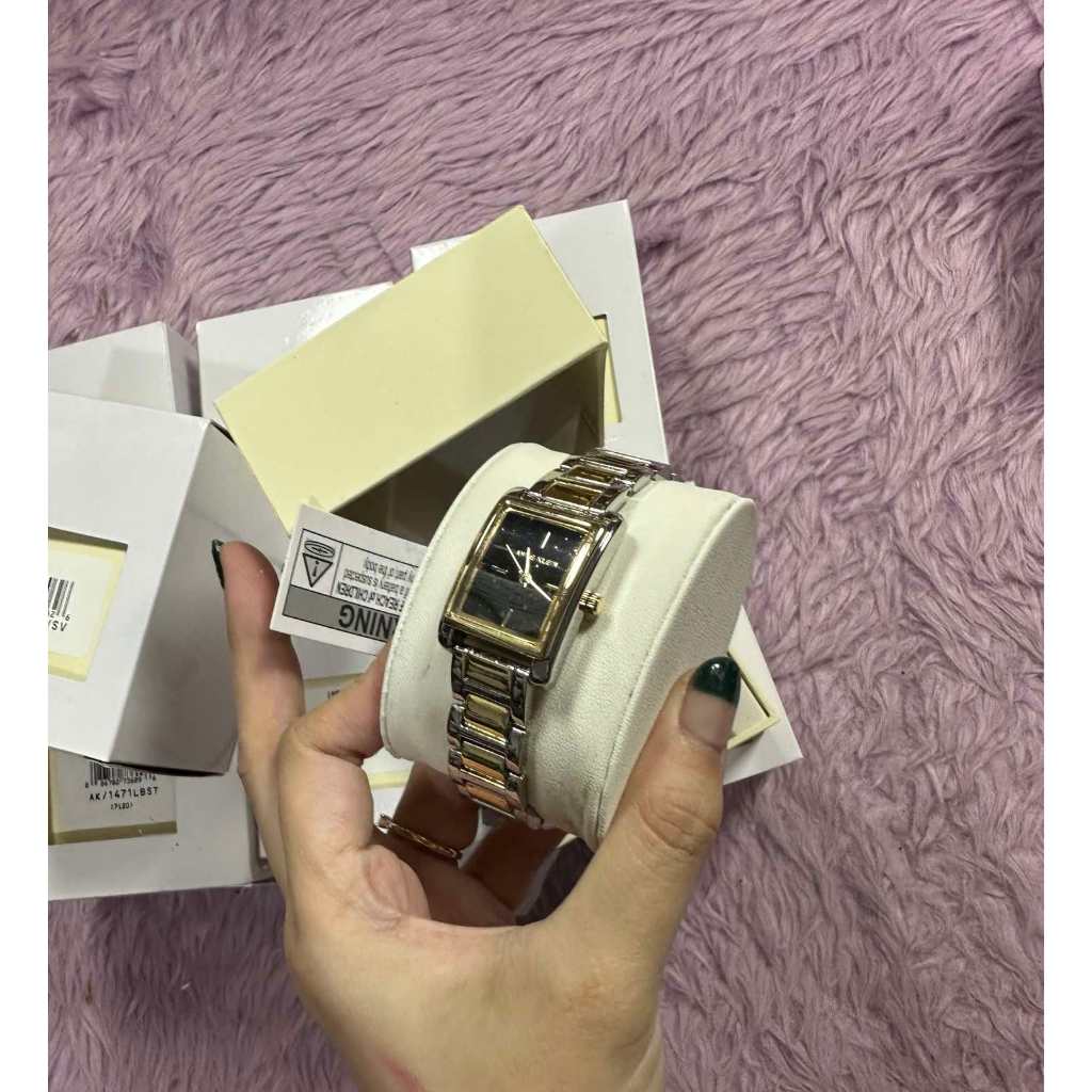 ORIG & IMPORTED AK Klein Two Tone Watch Gold/Silver AK-5217BKTT