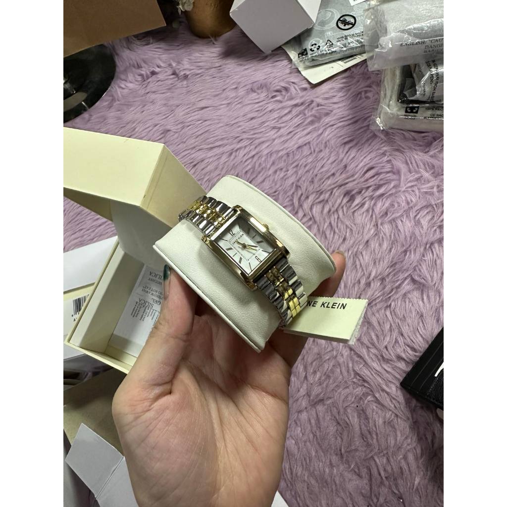 ORIG & IMPORTED AK Klein Two Tone Watch Gold/Silver AK-5215SVTT