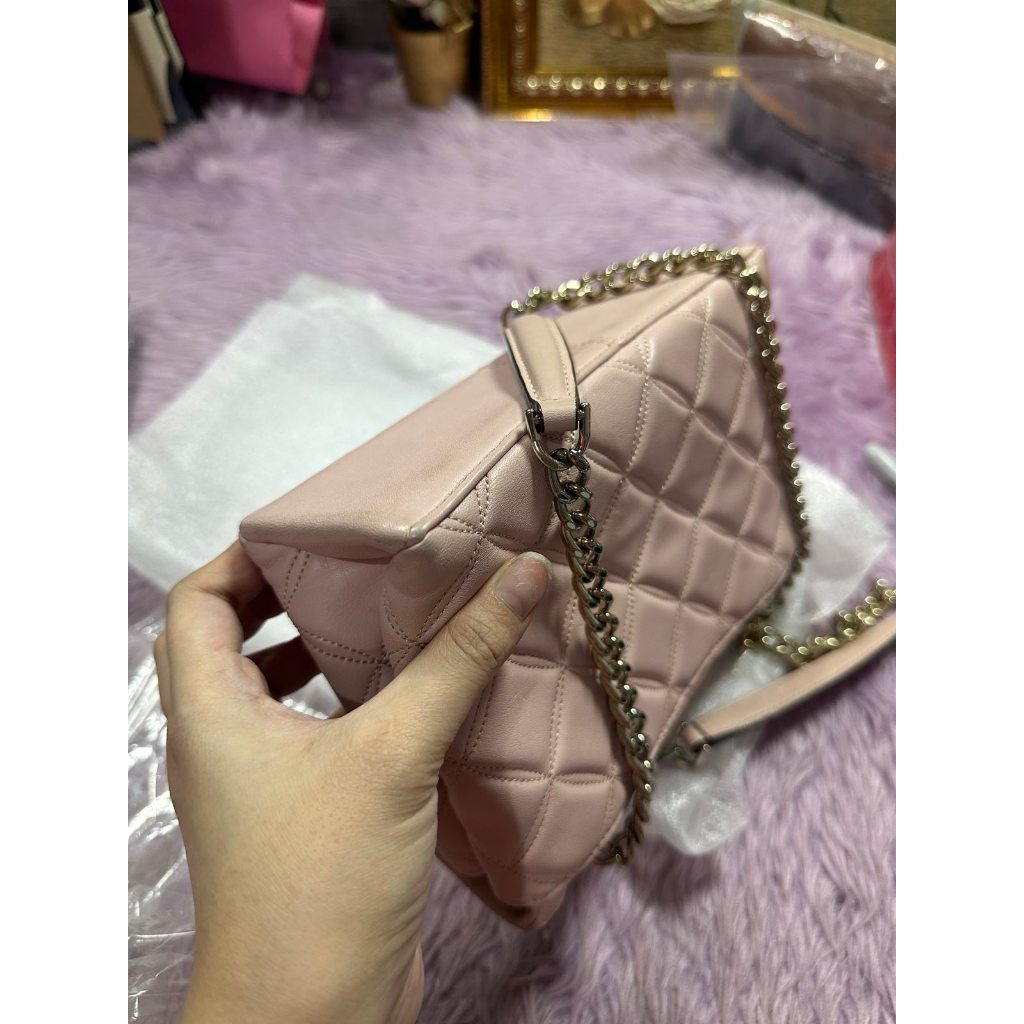 ORIG Preloved KS Natalia Small Flap Crossbody Pink Bag