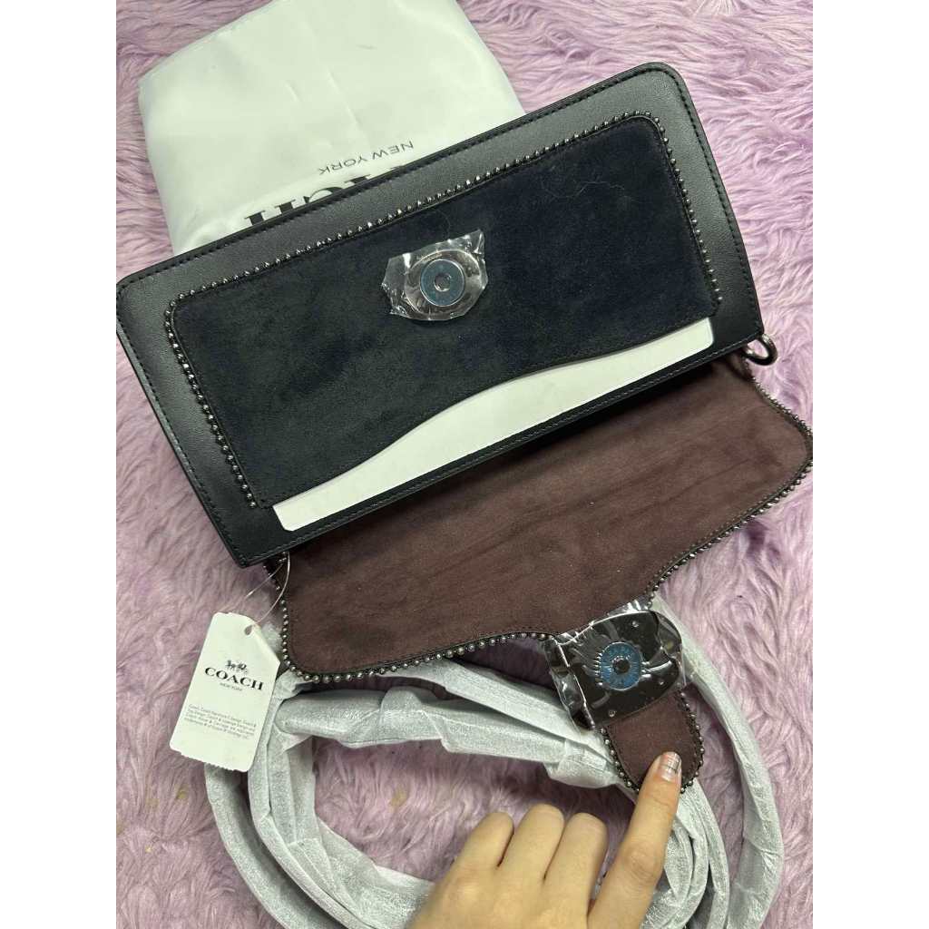 ORIG & IMPORTED CCCH Retail RARE Tabby 26 Shoulder Bag With Beadchain Black Bag