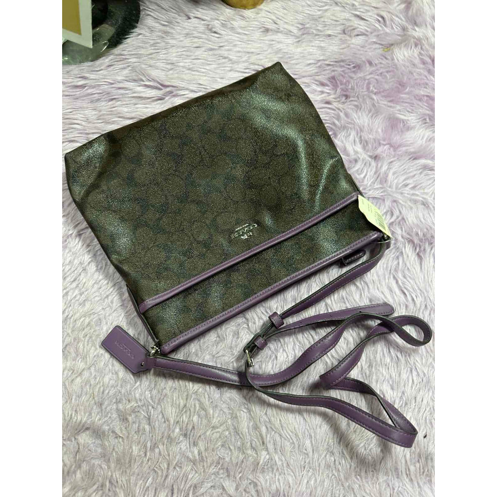 ORIG & IMPORTED CCH File Brown/Purple Slim Bag