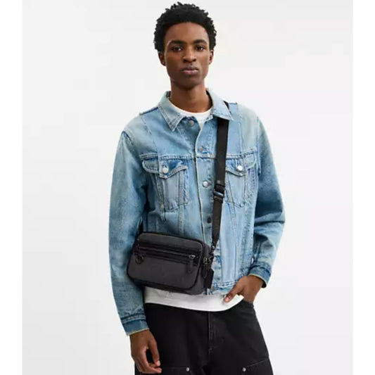 ORIG & IMPORTED CCH Theo Camera Bag In Signature Jacquard Men Black Camera Bag