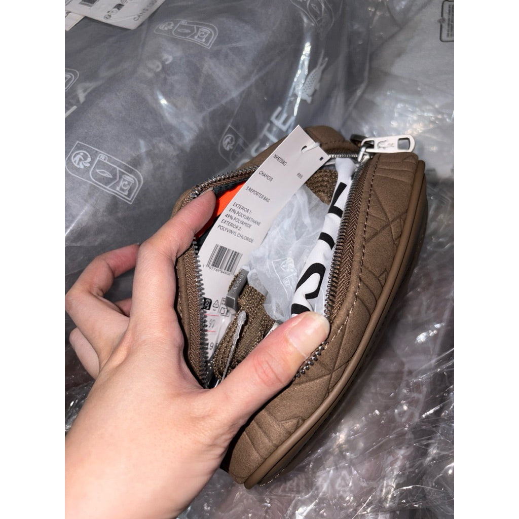 ORIG & IMPORTED Lacoste Small The Blend Reporter Mini Men Bag Brown