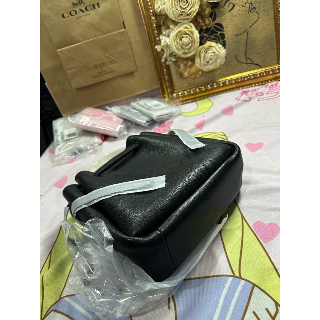 ORIG & IMPORTED TB Small Romy Top Handle Bucket Bag BLACK