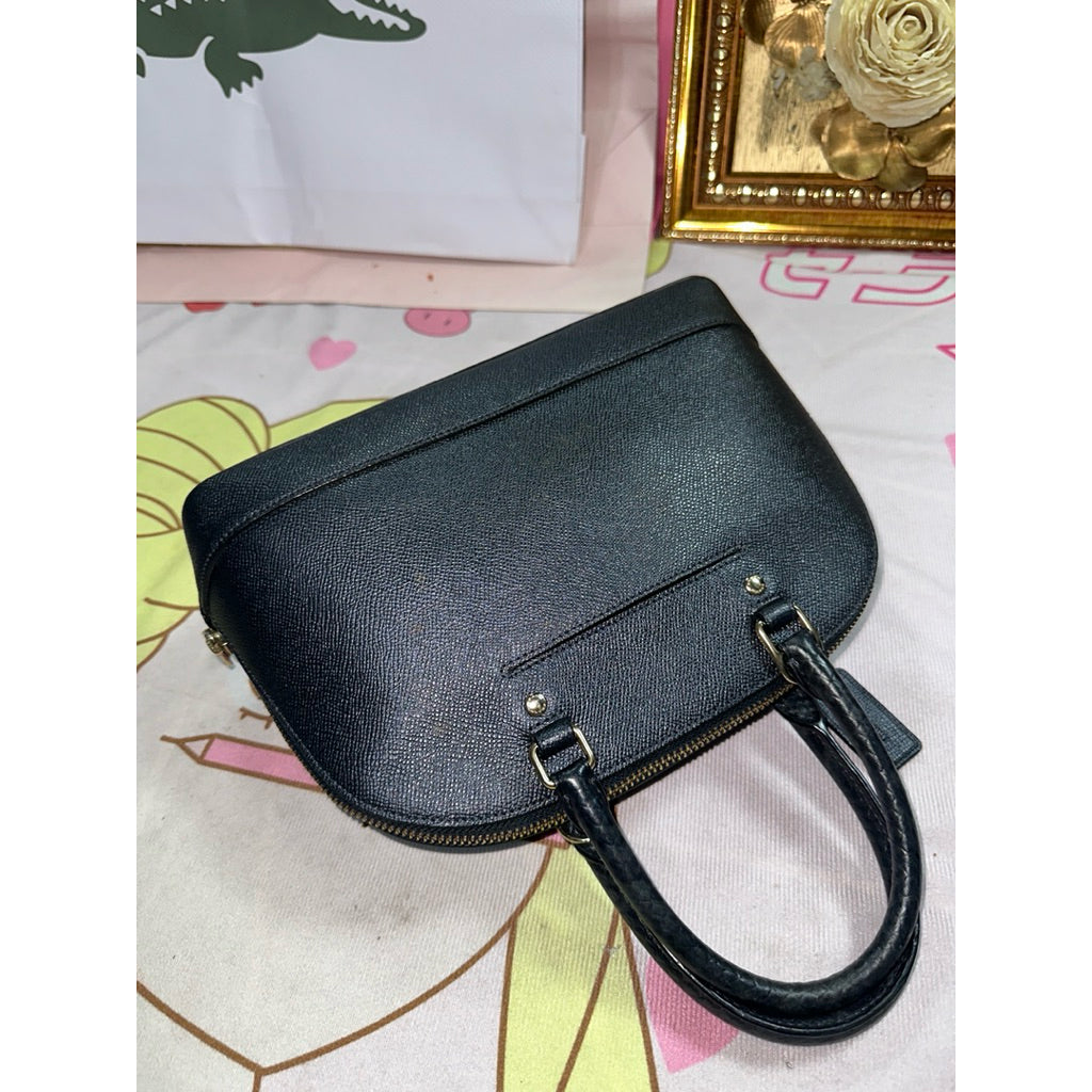 ORIG Preloved RARE CCH Mini Sierra Satchel Dome Blue Bag