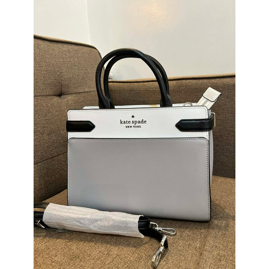 ORIG Preloved KS Staci Medium Satchel Gray Bag