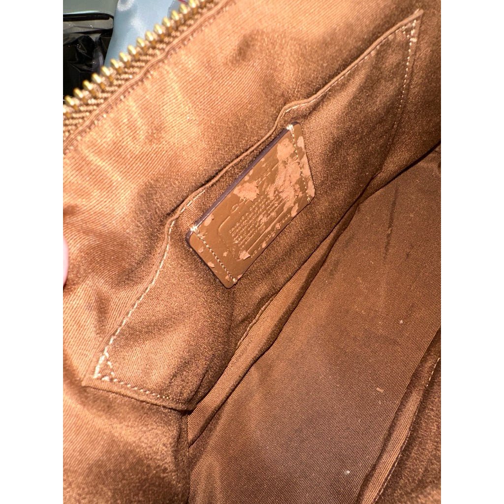 ORIG Preloved CCH Mini Sierra Satchel Bag in Khaki Brown Saddle