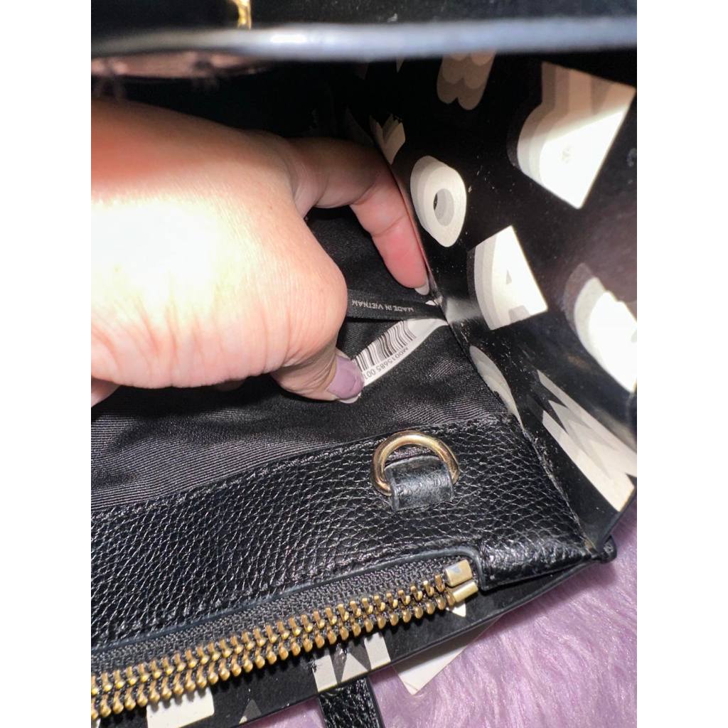 ORIG Preloved MJ Mini Grind Tote Bag in Black