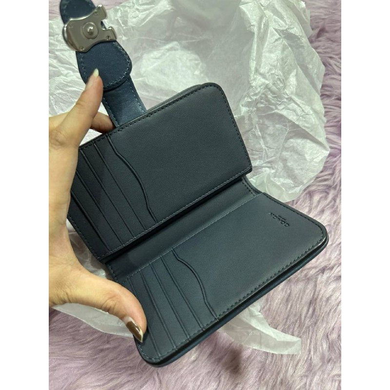 ORIG & IMPORTED CCH Retail Tabby Medium Wallet Blue/Green