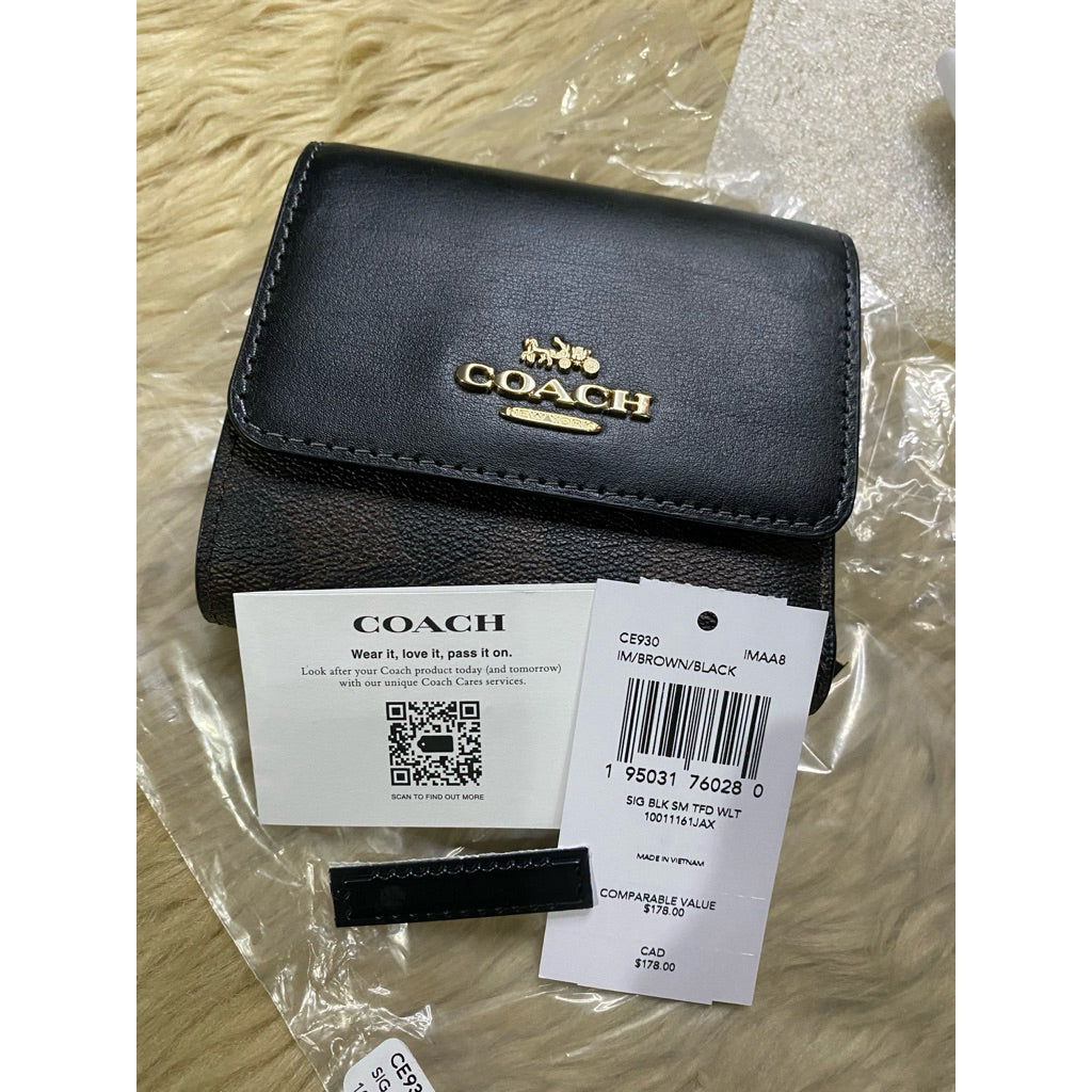 ORIG & IMPORTED CCH NEW Small Trifold Card Wallet