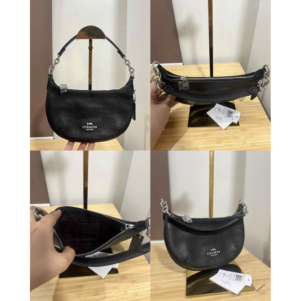 ORIG & IMPORTED CCH Mini Payton Small Hobo Shoulder Bag Black