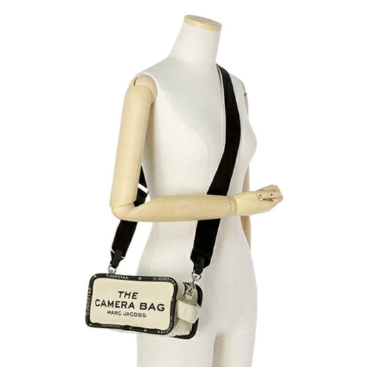 ORIG & IMPORTED MJ The Jacquard Camera Bag in Warm Sand Beige