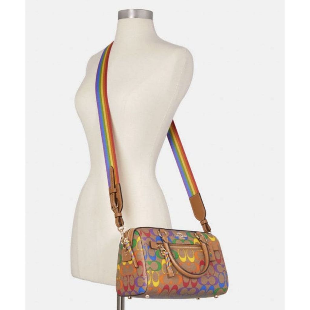 ORIG & IMPORTED CCH Rowan Medium Satchel Rainbow Bag
