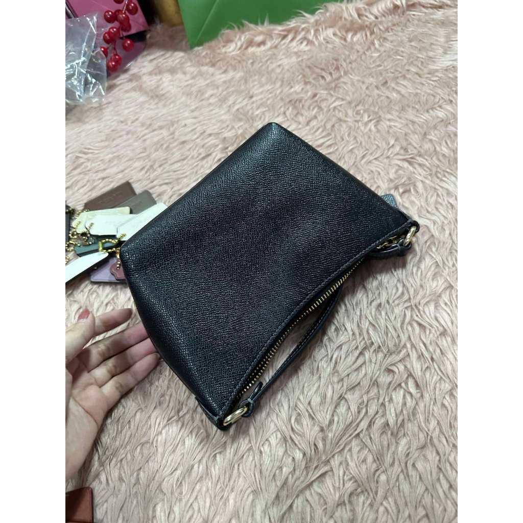 ORIG Preloved CCH Zip Top Crossbody Small Black Bag