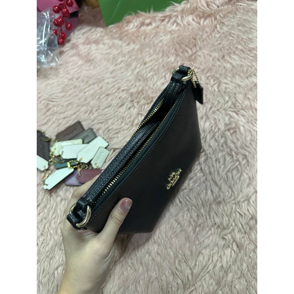ORIG Preloved CCH Zip Top Crossbody Small Black Bag