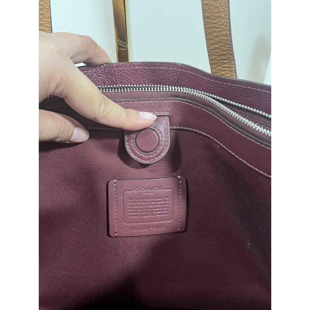 ORIG Preloved CCH Hanna Carryall Satchel Brown Bag