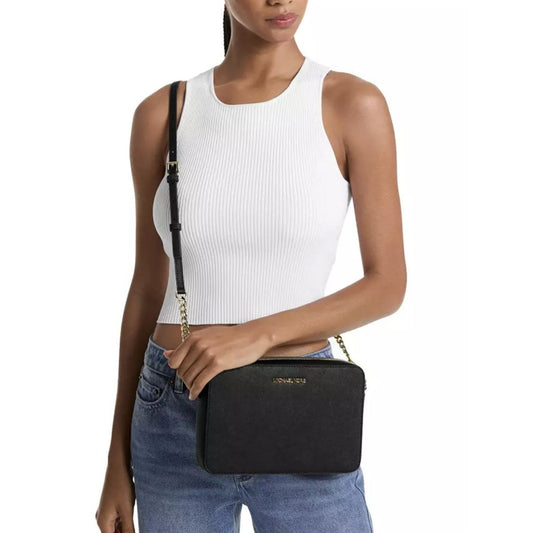 ORIG Preloved MK Black Jet Set Camera Bag